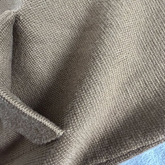 Carlisle Womens Double-Breasted Knit Cardigan Sweater Medium Merino Wool Brown - Picture 5 of 8